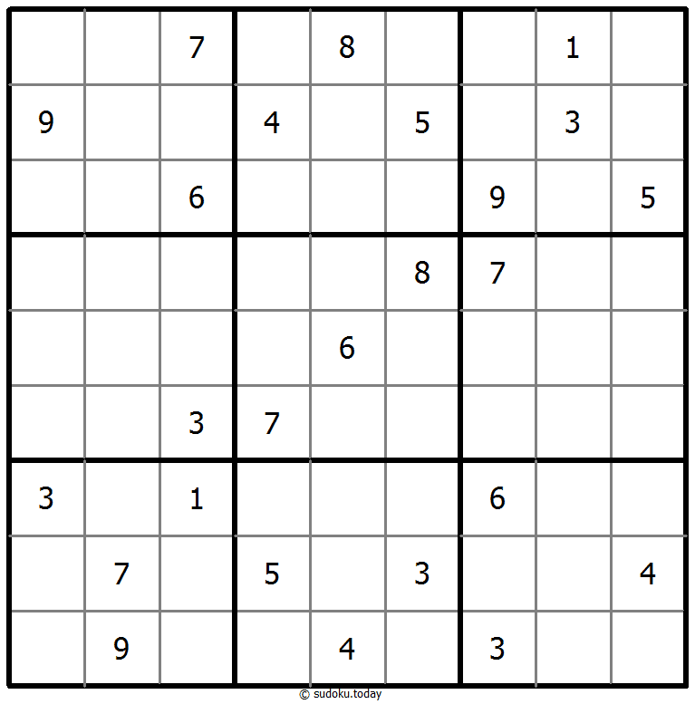 经典数独 #73032