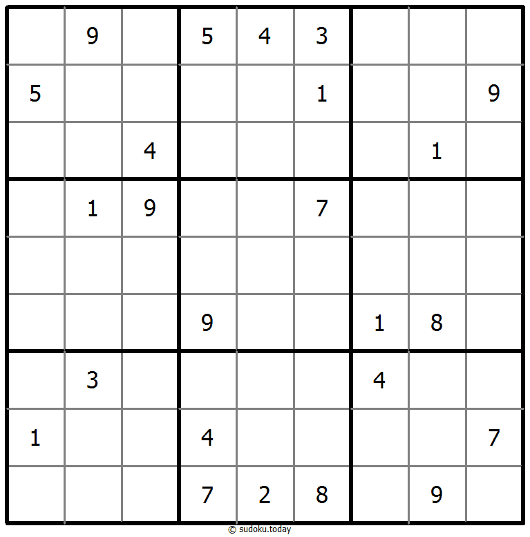 经典数独 #73200