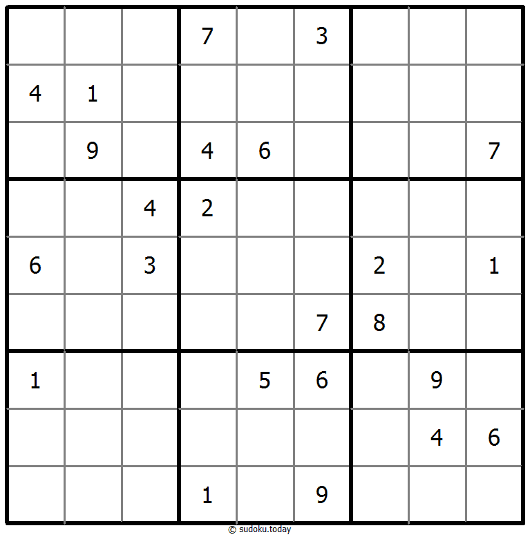 经典数独 #73292