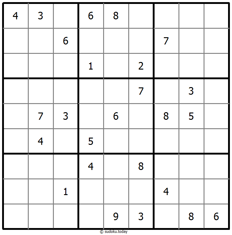 经典数独 #73457