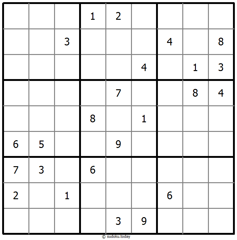经典数独 #73654