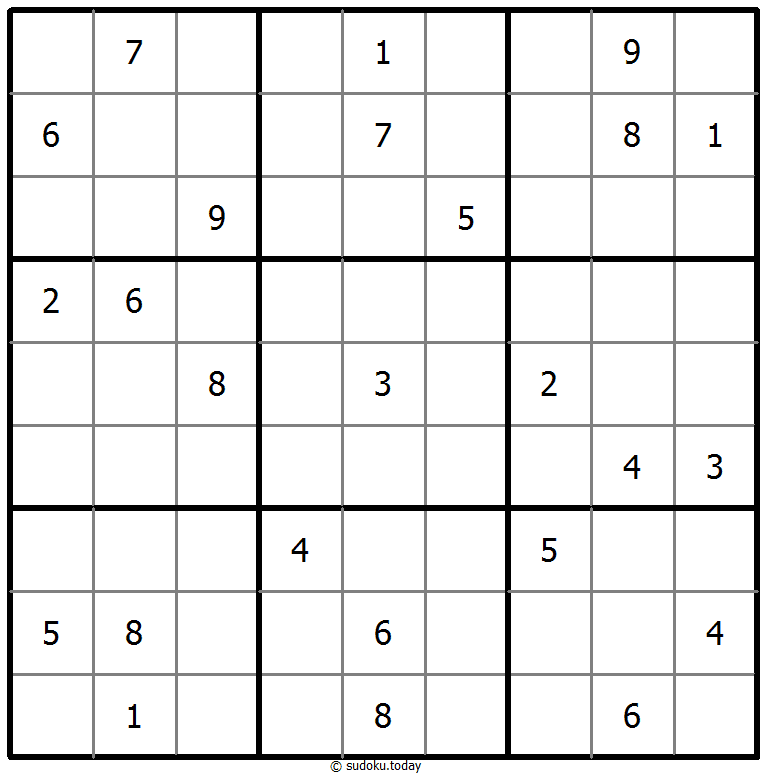经典数独 #74318