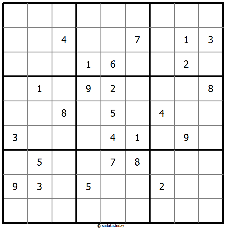 经典数独 #74392
