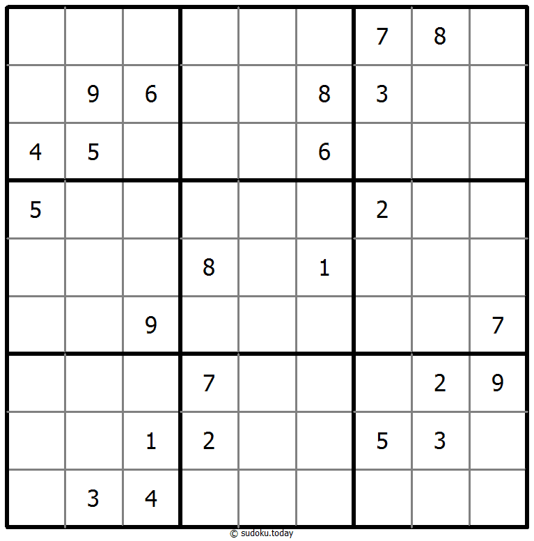 经典数独 #74400