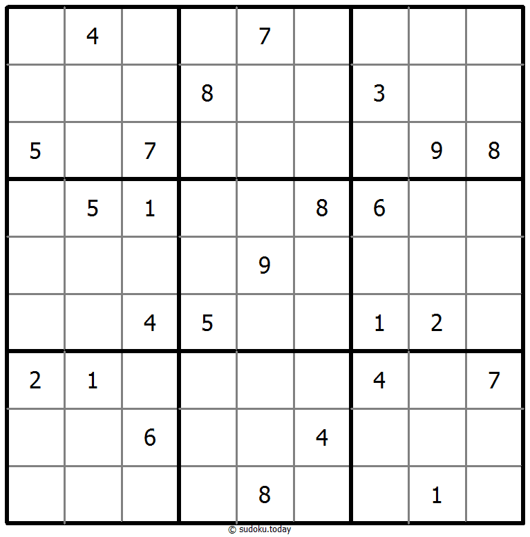 经典数独 #74421