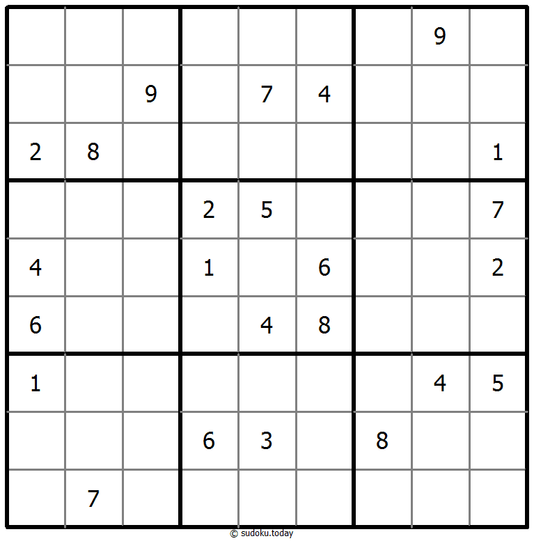 经典数独 #74468
