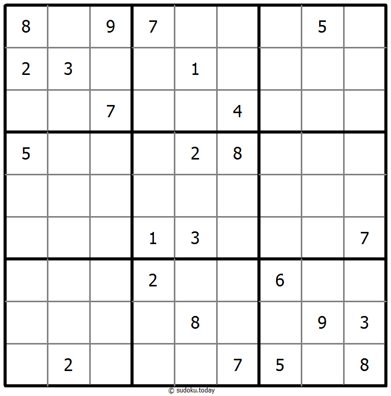 经典数独 #74483