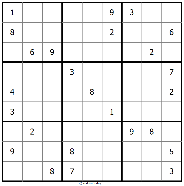 经典数独 2025年11月04日