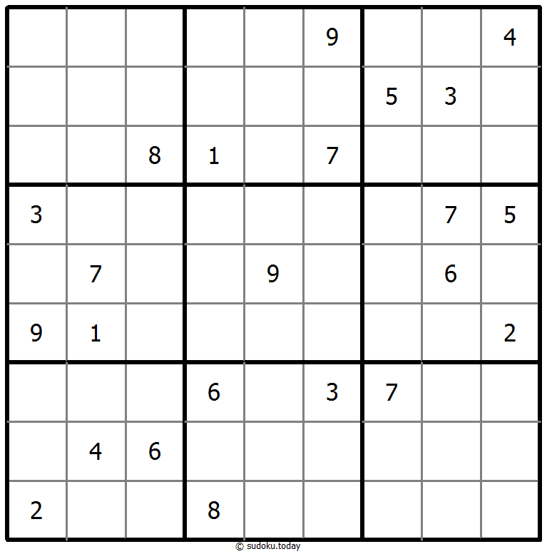 经典数独 #74658