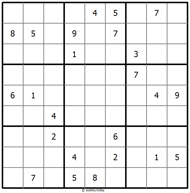 经典数独 #74856