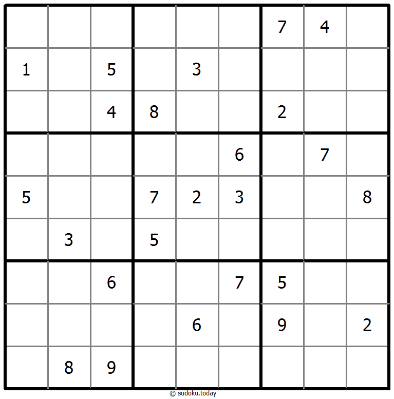 经典数独 #74867
