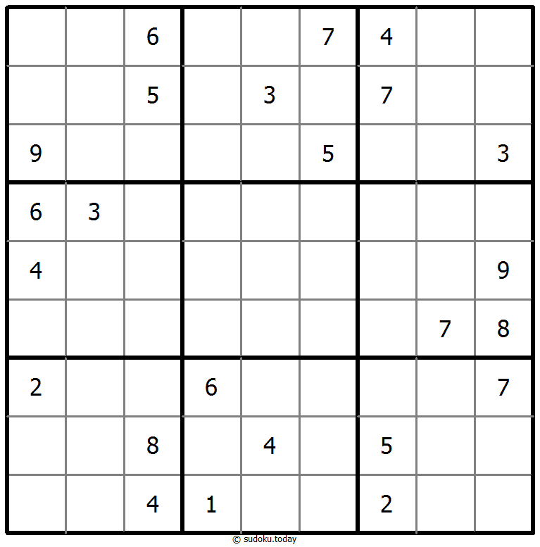 经典数独 #74873