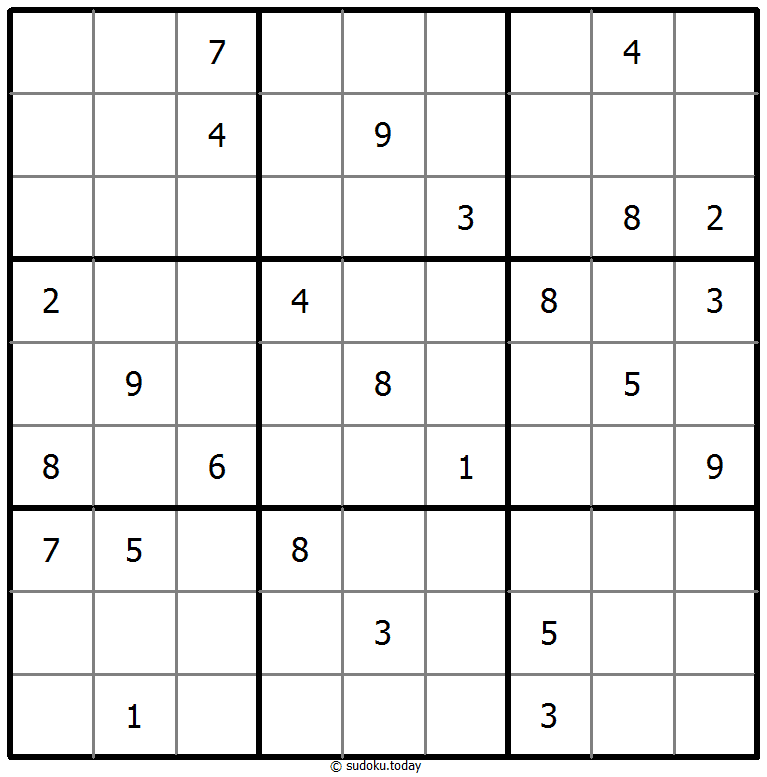 经典数独 #74880