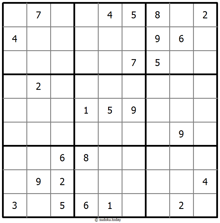 经典数独 #74908