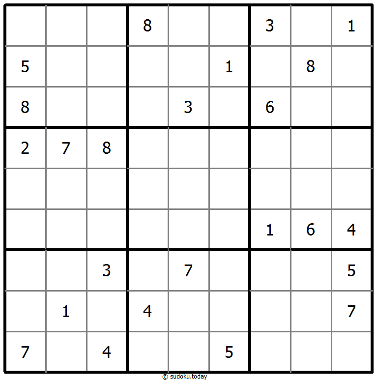 经典数独 #74927