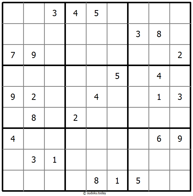 经典数独 #74954