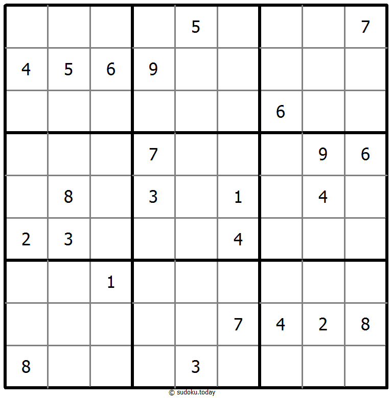 经典数独 #74979