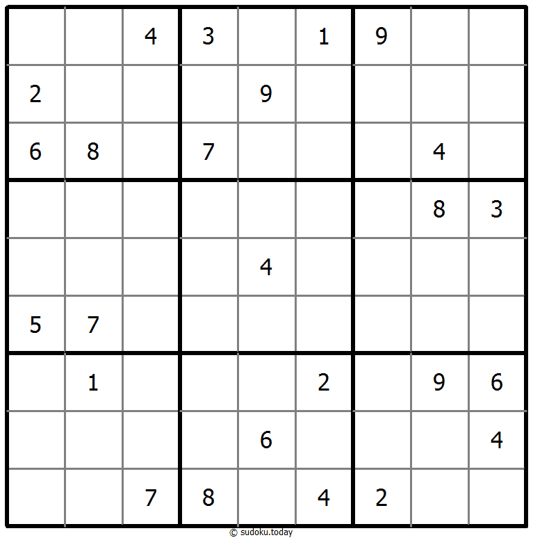 经典数独 #74984