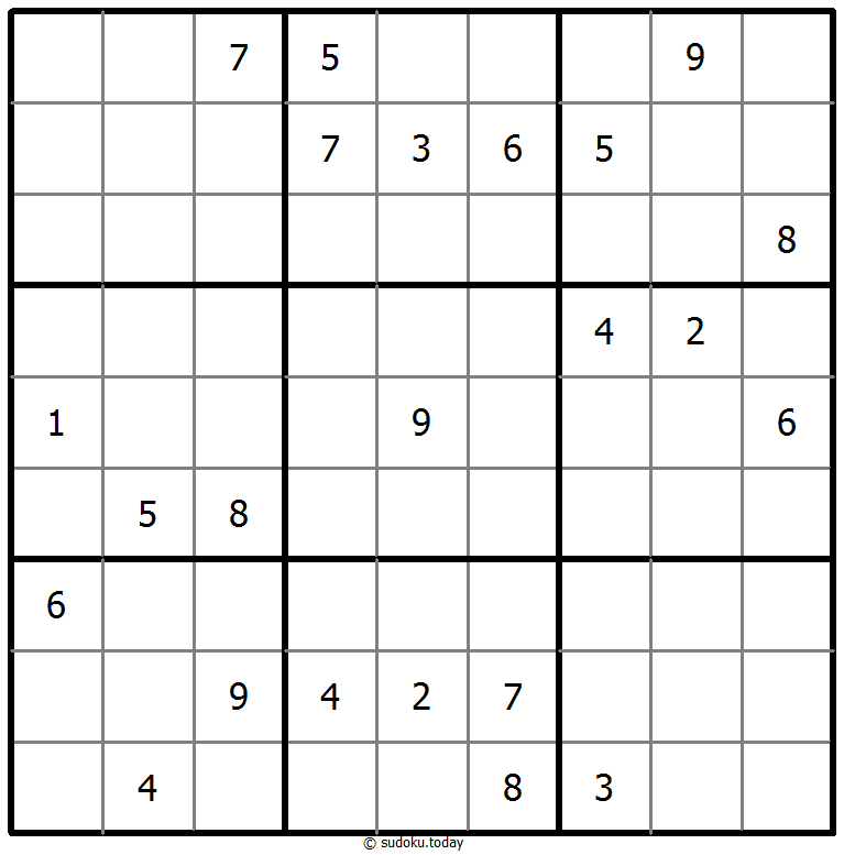 经典数独 #75225