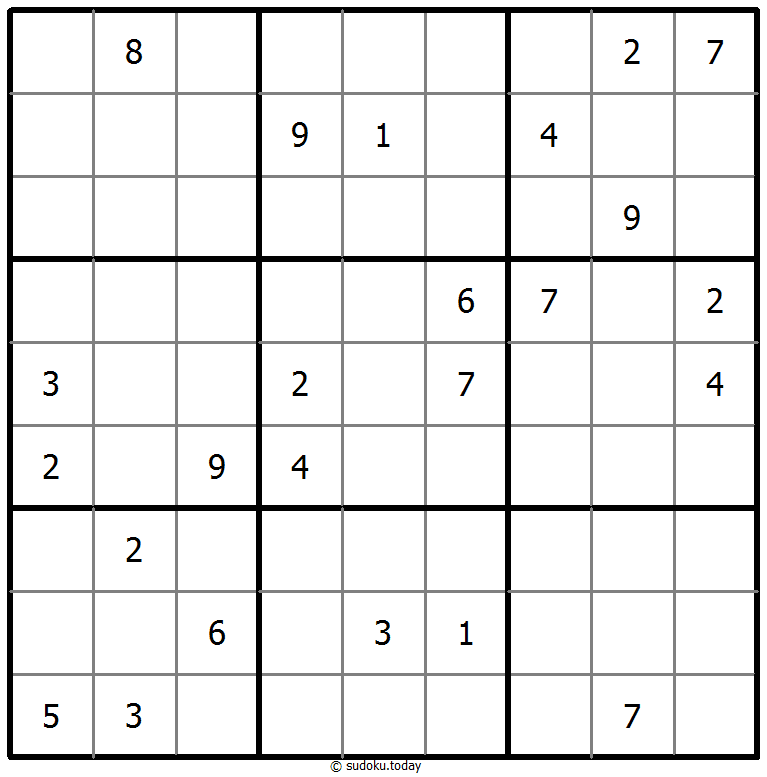 经典数独 2025年11月02日