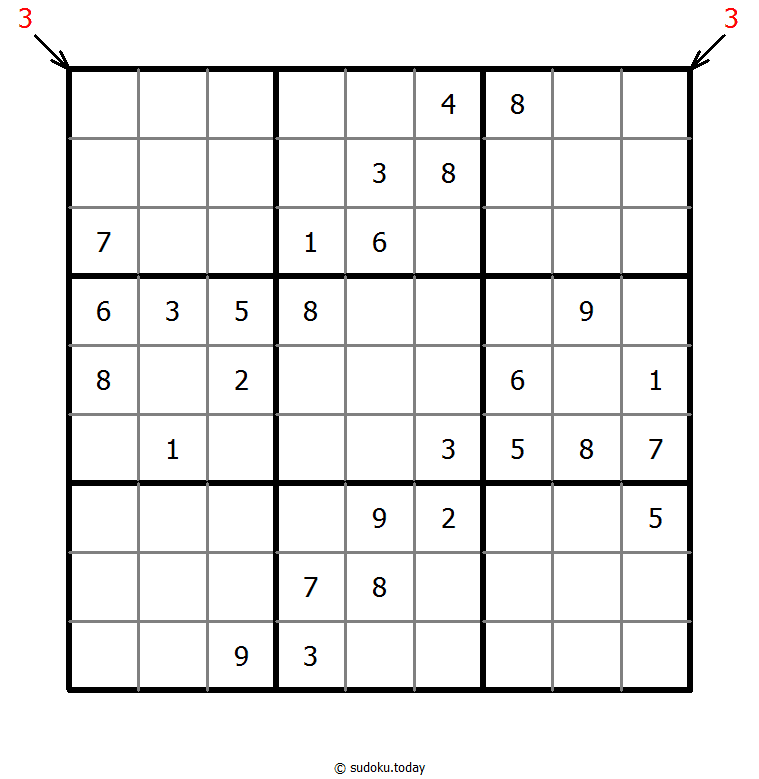 指向数独 #13832