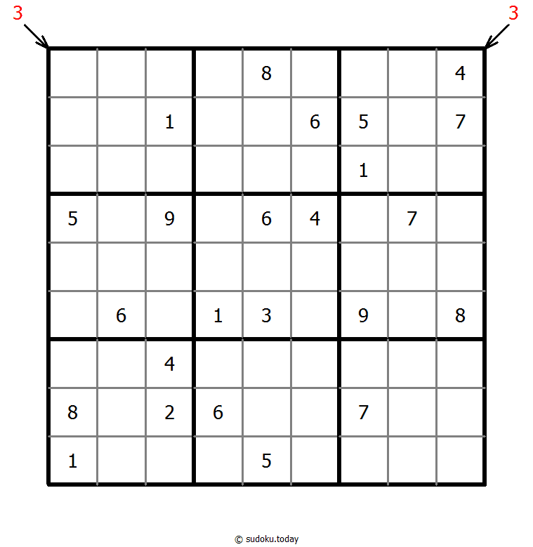 指向数独 #13834
