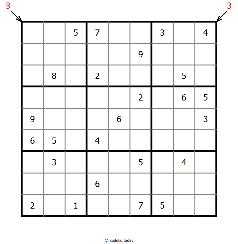 指向数独 #13864