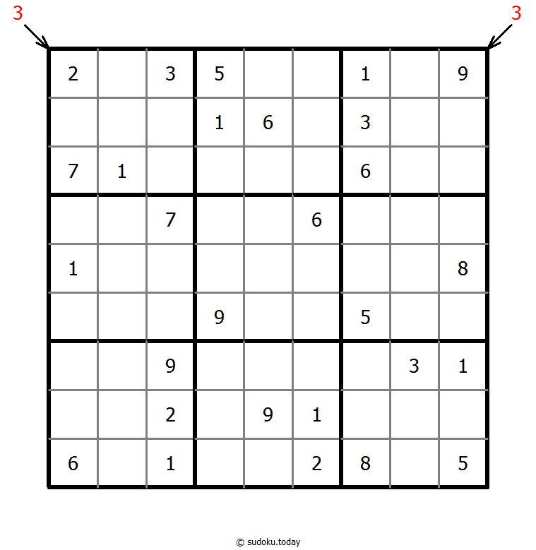 指向数独 #13878