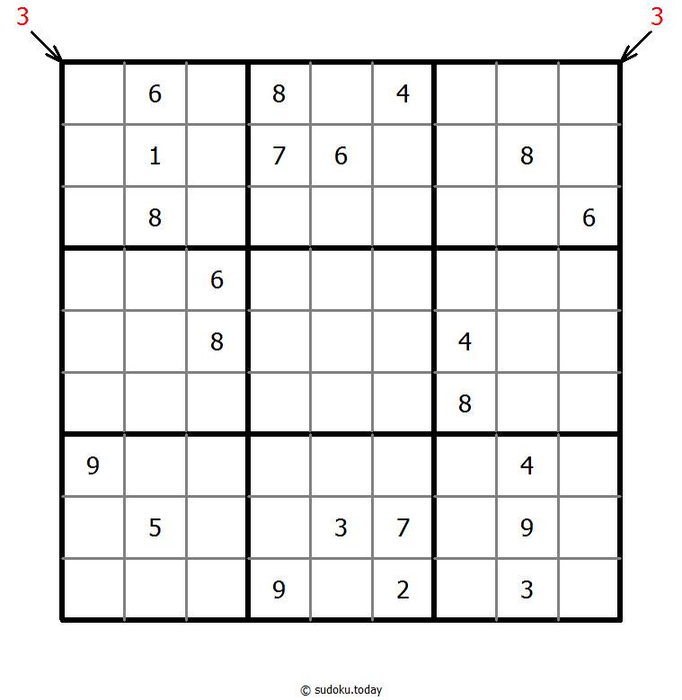 指向数独 #13891