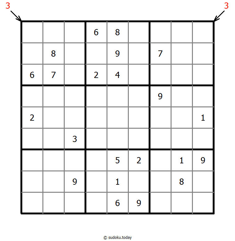 指向数独 #13902