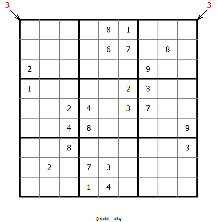 指向数独 #13905