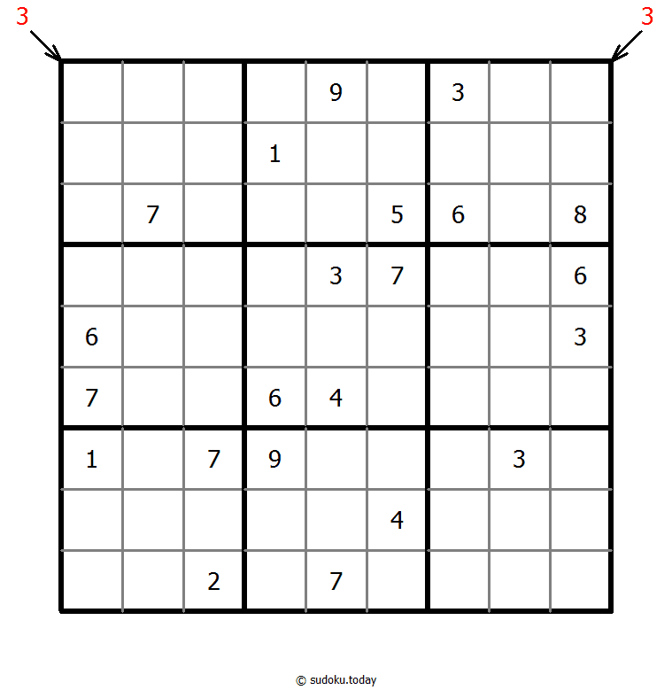 指向数独 #13971