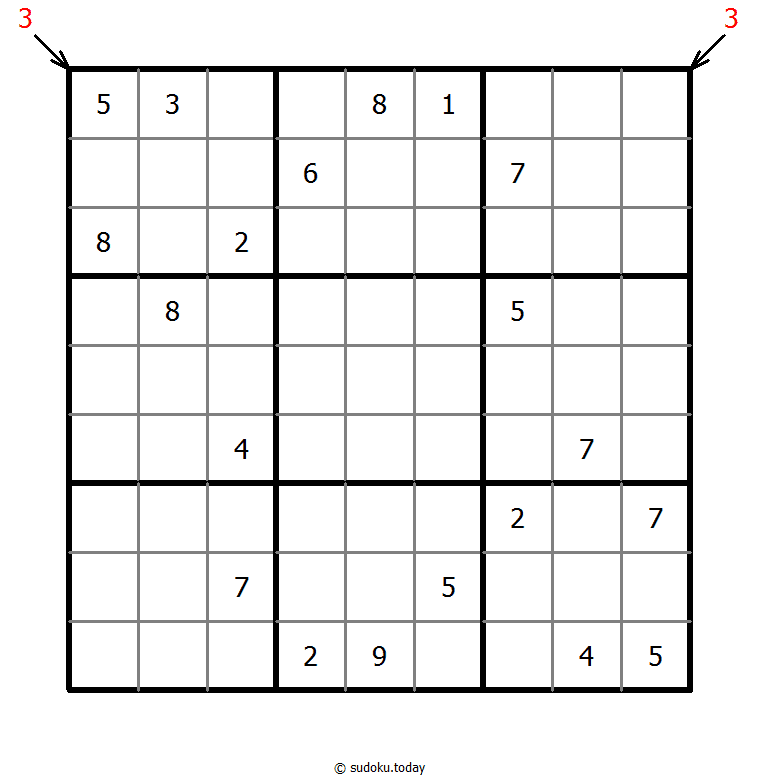 指向数独 #13998