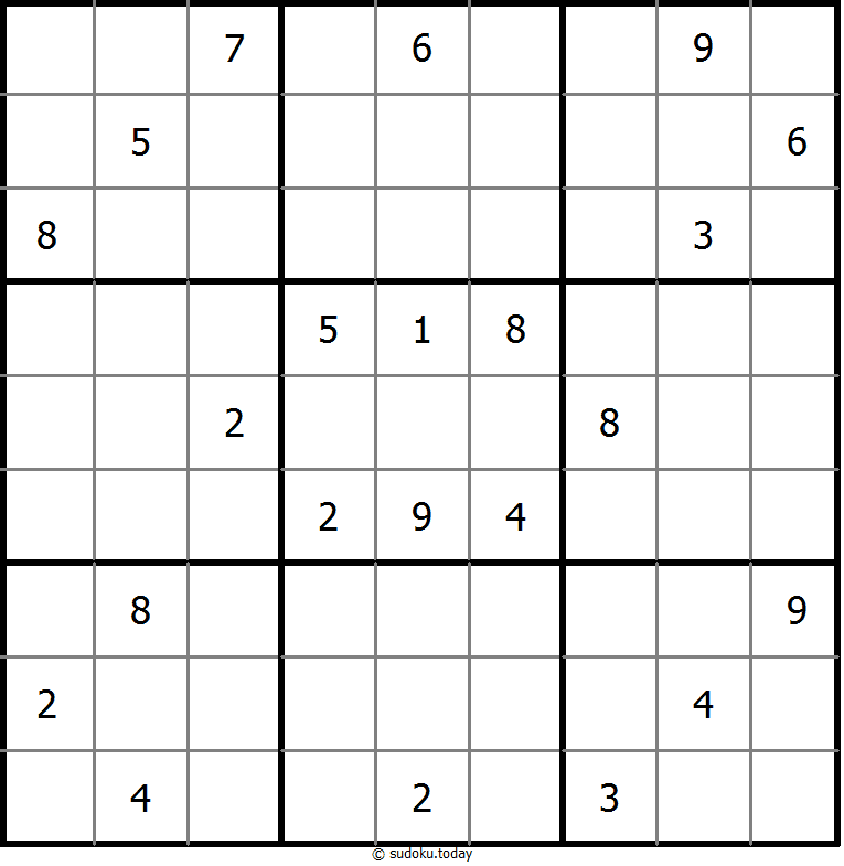 无马数独 #11790