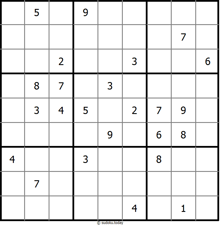 无马数独 #11857