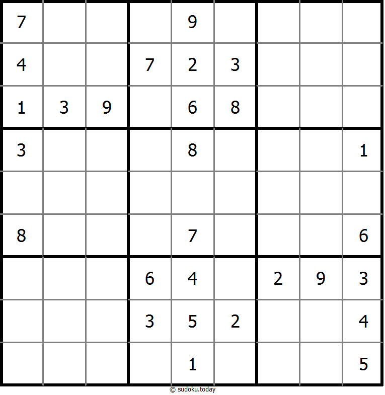 无马数独 #20965