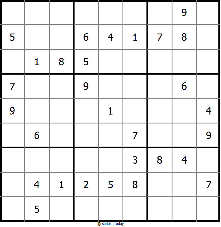 经典数独 #21100