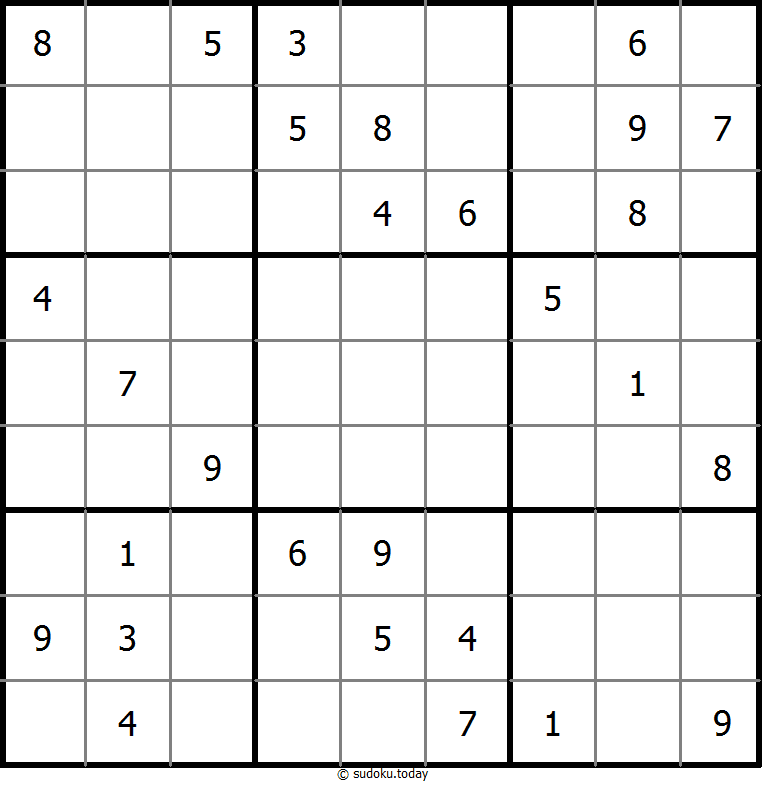 经典数独 #24235