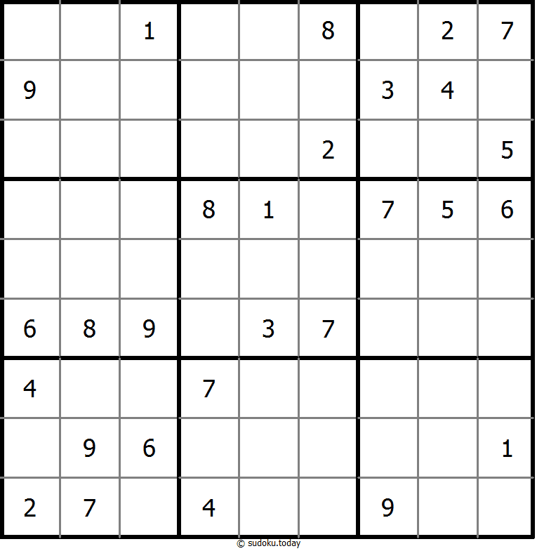 经典数独 #24272