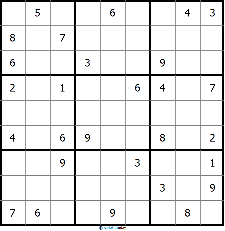 经典数独 #24285