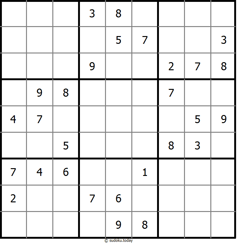 经典数独 #9529