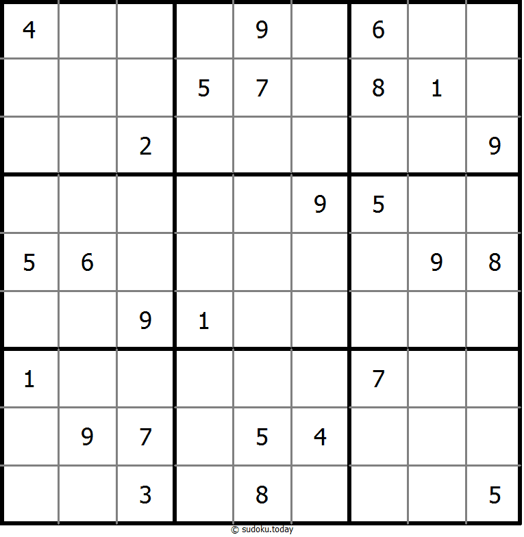 经典数独 #9532