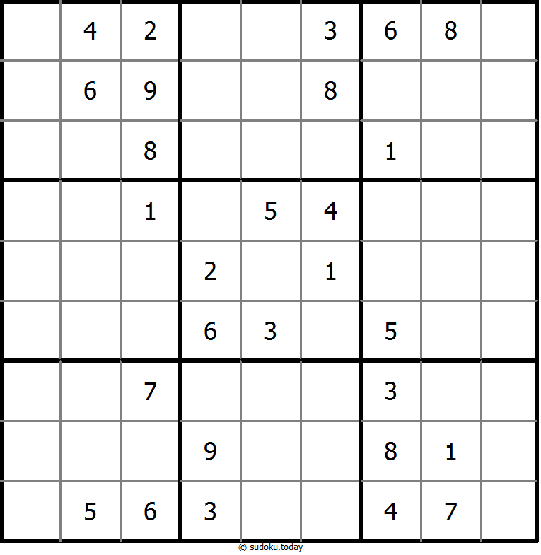 经典数独 #9559