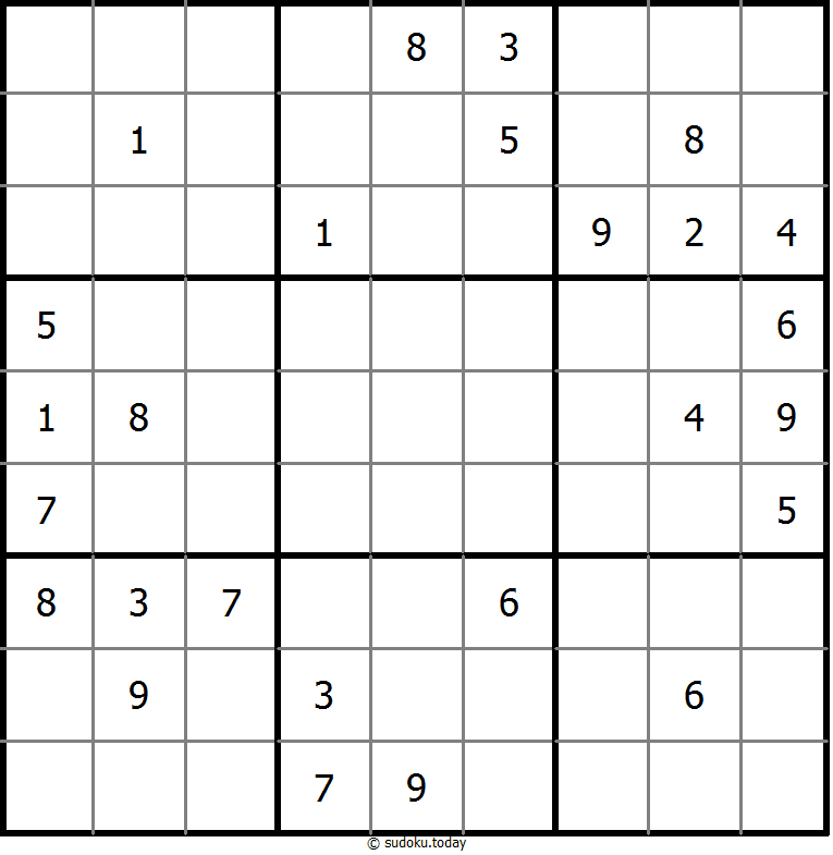 经典数独 #9564