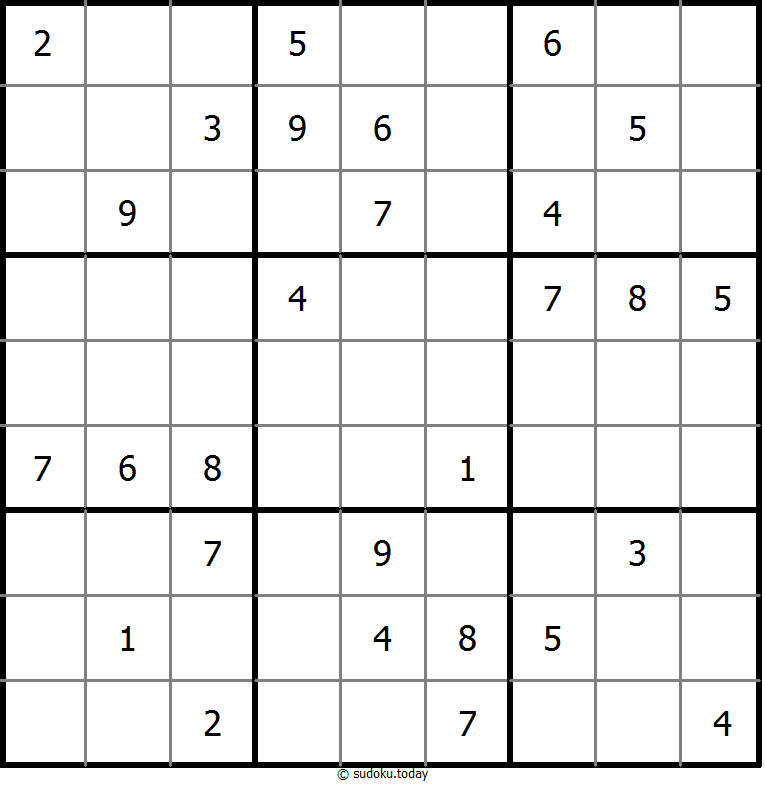经典数独 #9572