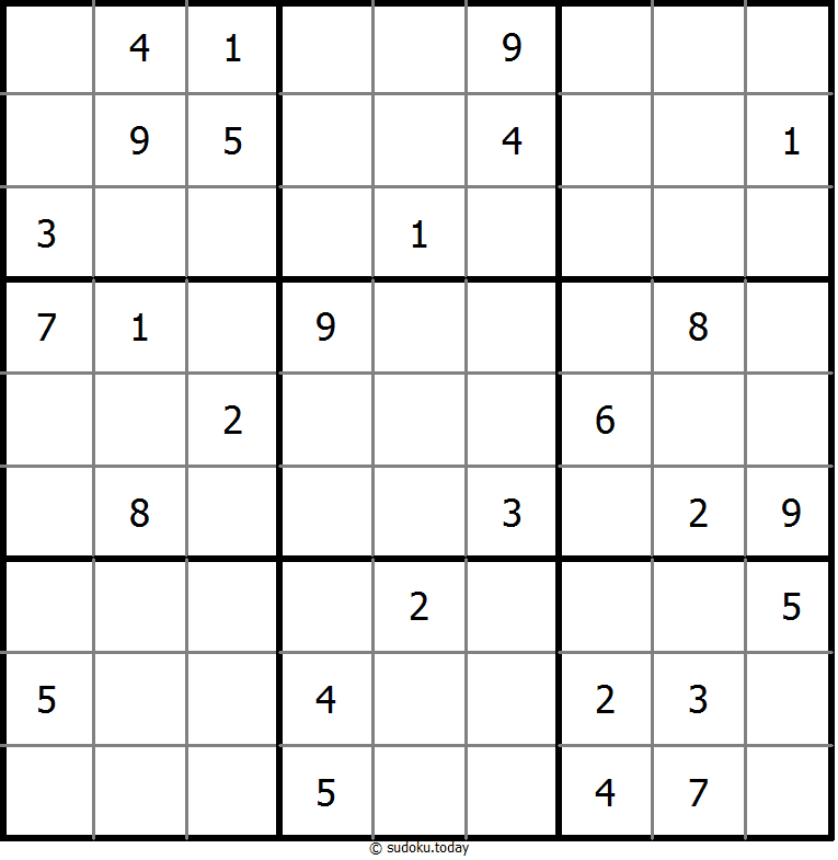 经典数独 #9577