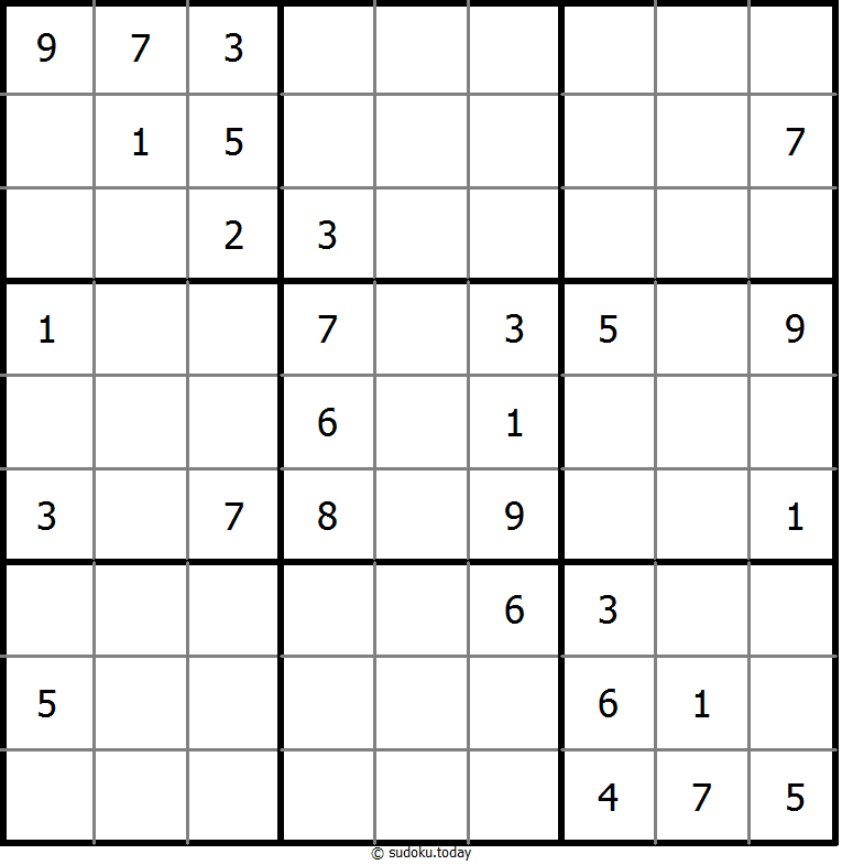 经典数独 #9579