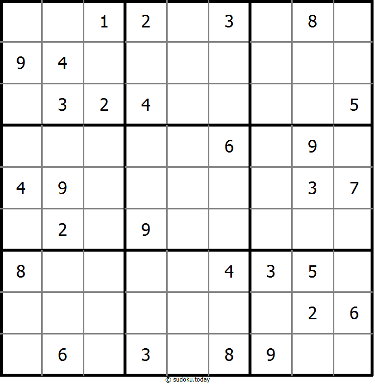 经典数独 #9580