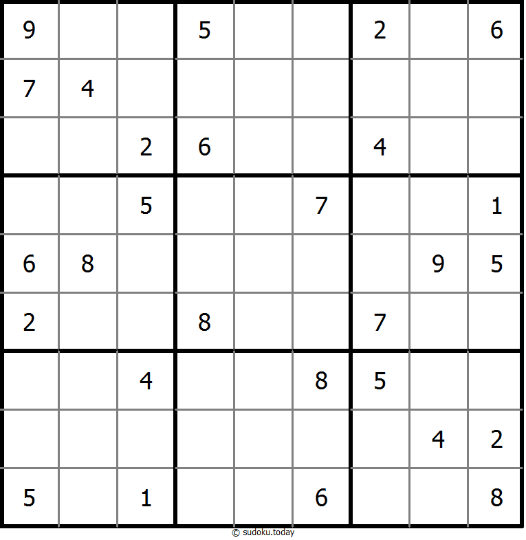经典数独 #9581