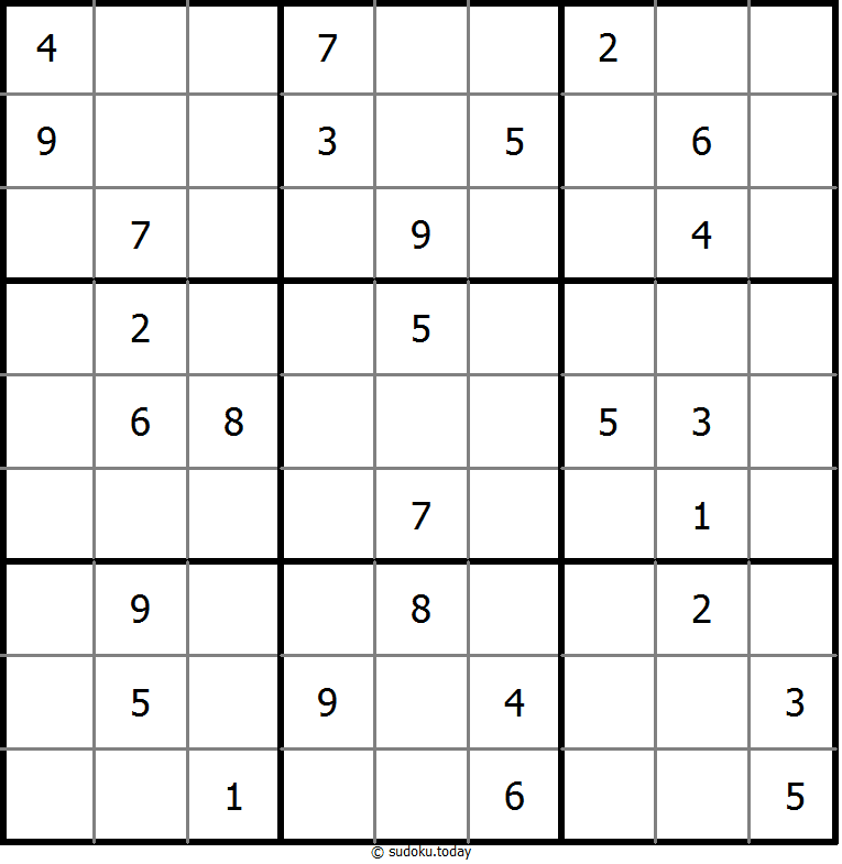 经典数独 #9583
